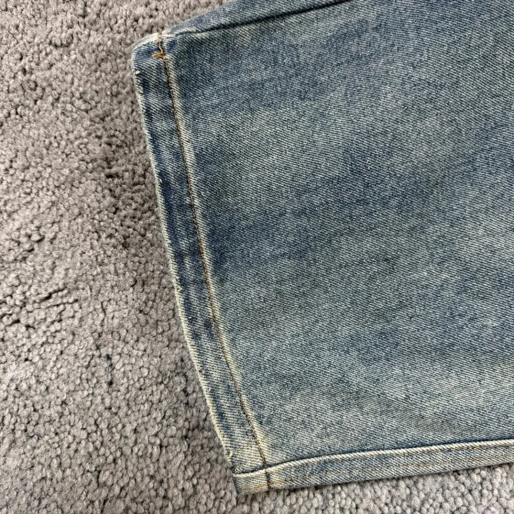 Ditch Baggy Denim Jeans in Blue Stone Wash in Sz. 28x28 - Skater - Excel. Cond.